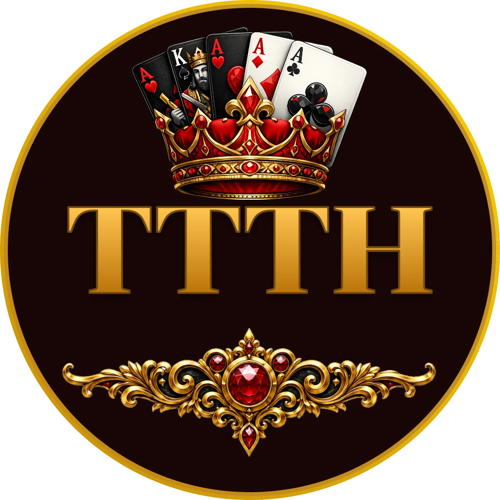 Confident casino player holding poker chips in a vibrant gaming atmosphere representing the premium online casino experience at TTTH for players in the Philippines